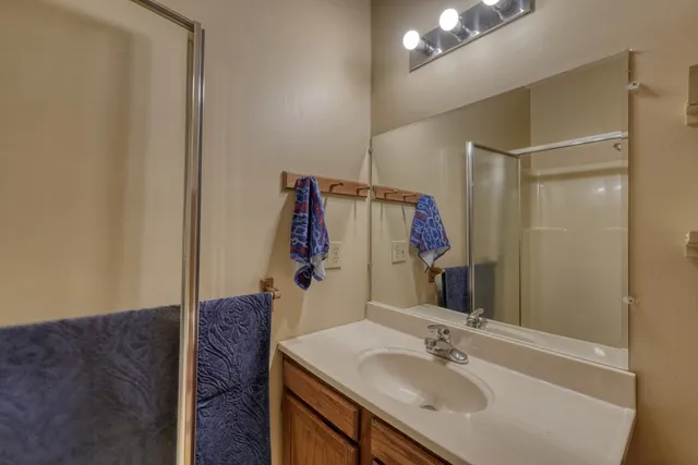 a view of a storage room with a lot of stuff