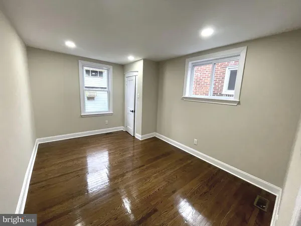 wooden floor in an empty room