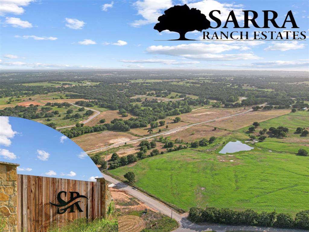 Lot 32 Galway Road Poolville, TX 76487 - Photo 9 of 18 Aerial of Sarra Ranch and entrance