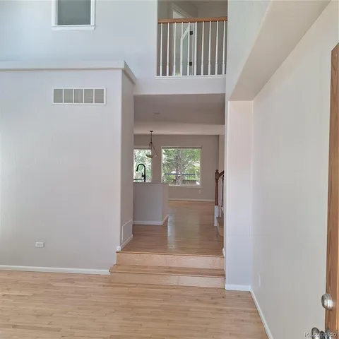 a view of an entryway door