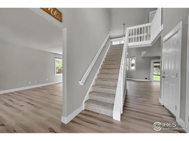 a view of wooden floor