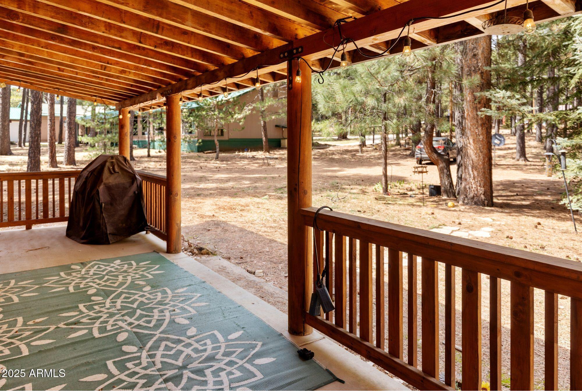 2524 Old Rim Road Forest Lakes, AZ 85931 - Photo 11 of 44 a view of a porch