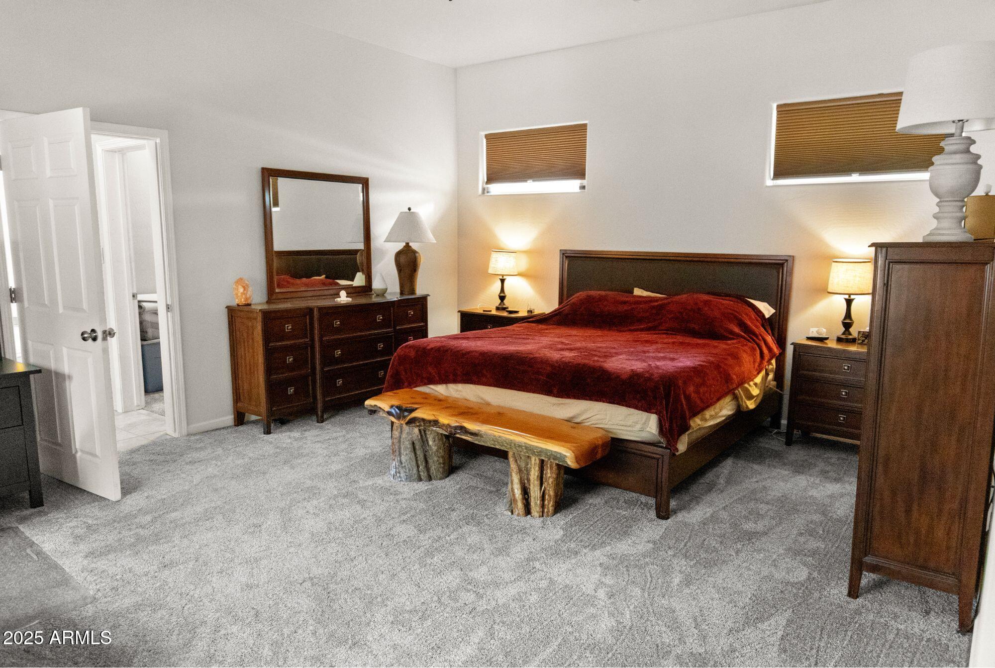 2524 Old Rim Road Forest Lakes, AZ 85931 - Photo 23 of 44 a bedroom with a bed and a flat screen tv