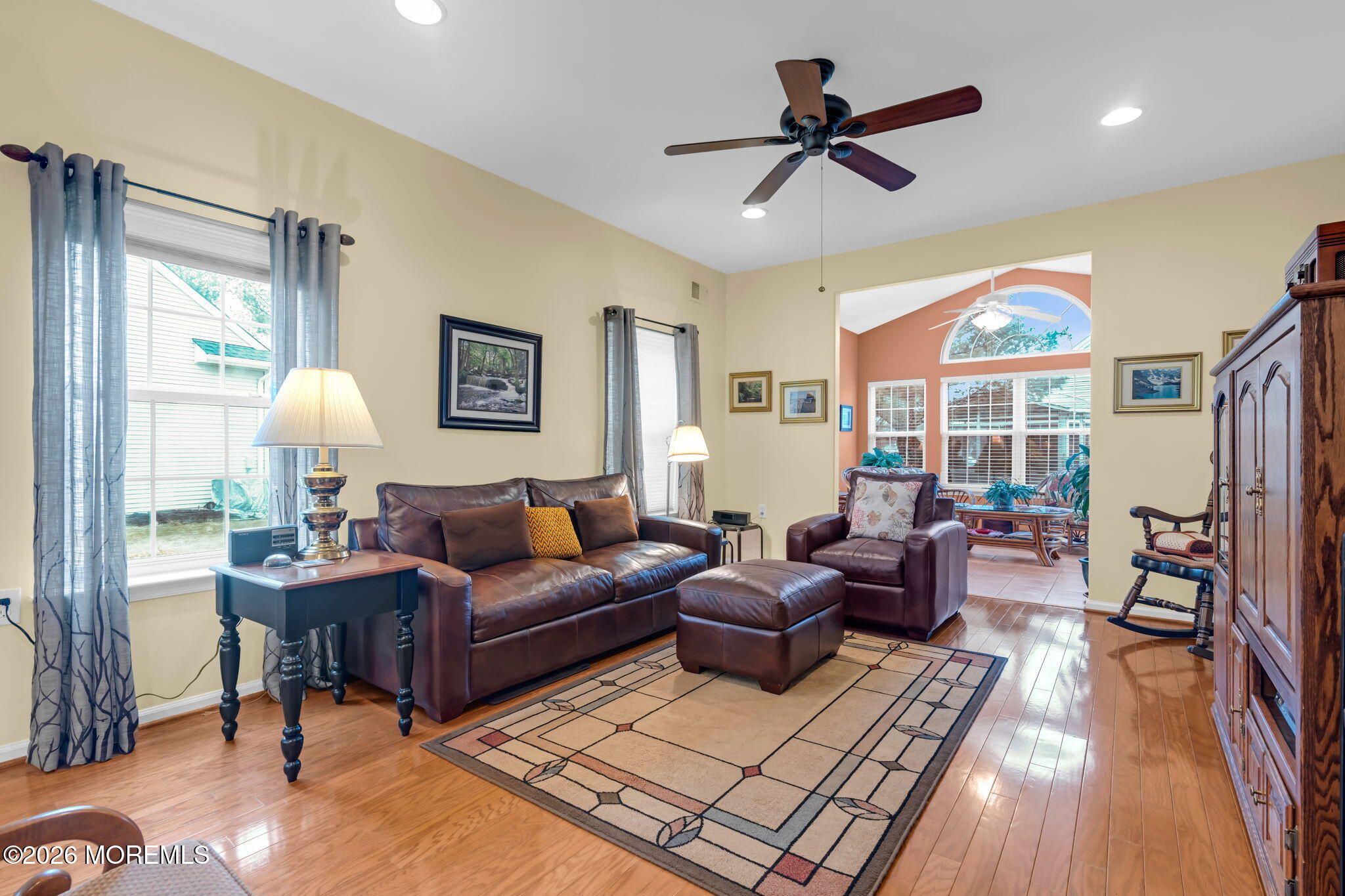 17 Rochford Drive Manchester Township, NJ 08759 - Photo 21 of 55 a living room with furniture fireplace and a large window