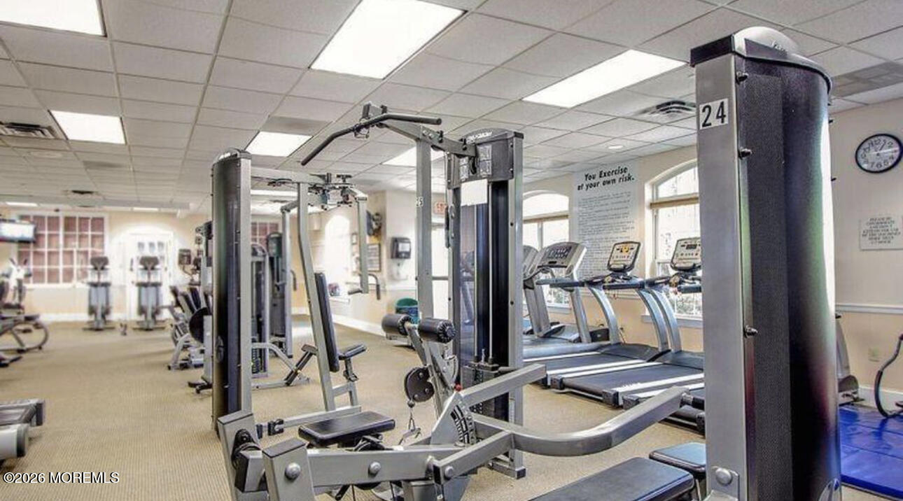 17 Rochford Drive Manchester Township, NJ 08759 - Photo 52 of 55 a view of a room with gym equipment