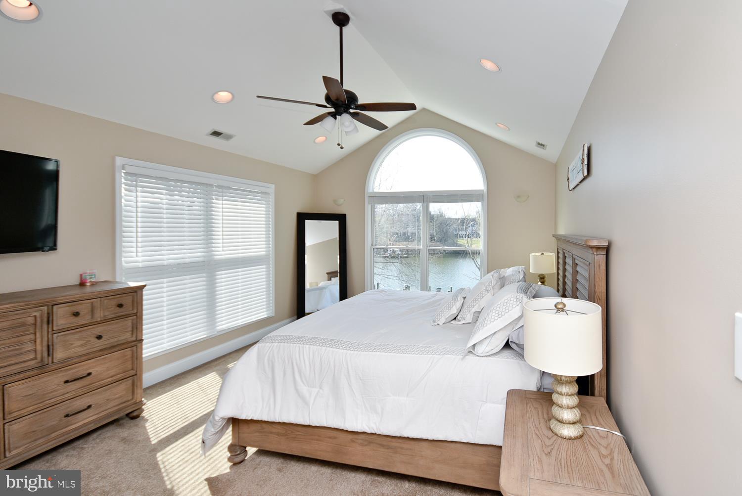 3015 Solomons Island Road Edgewater, MD 21037 - Photo 16 of 35 Master Bedroom w/Water Views
