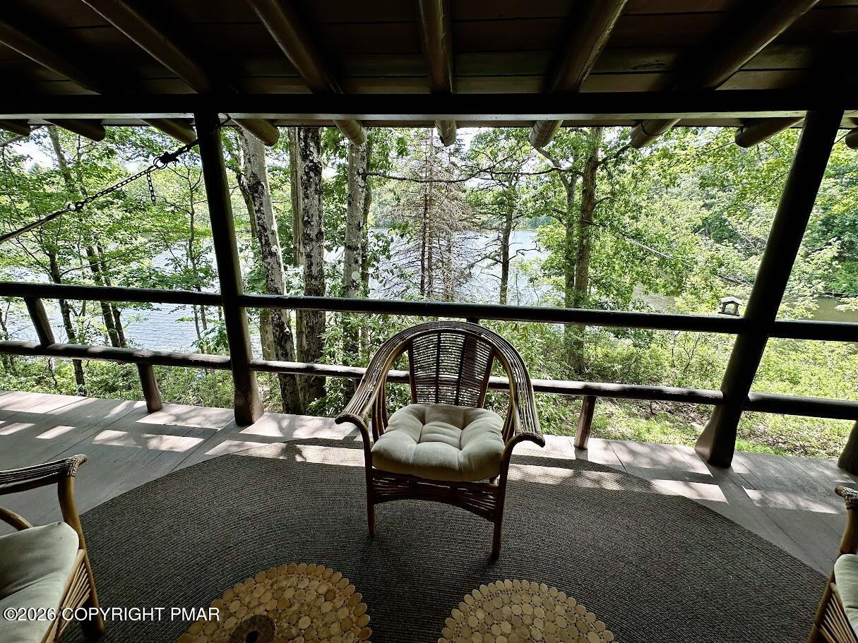 322 Crescent Lake Road Scotrun, PA 18355 - Photo 27 of 52 lake from deck