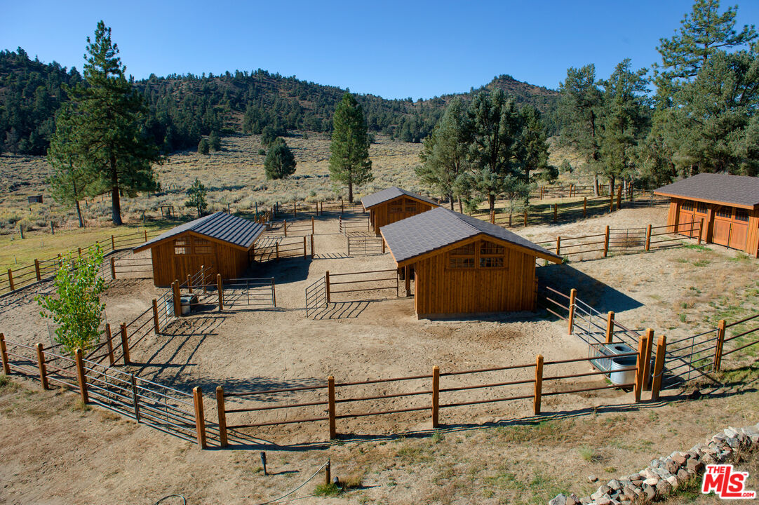 33224 Seymour Canyon Road Frazier Park, CA 93225 - Photo 23 of 32 a view of a terrace with chairs