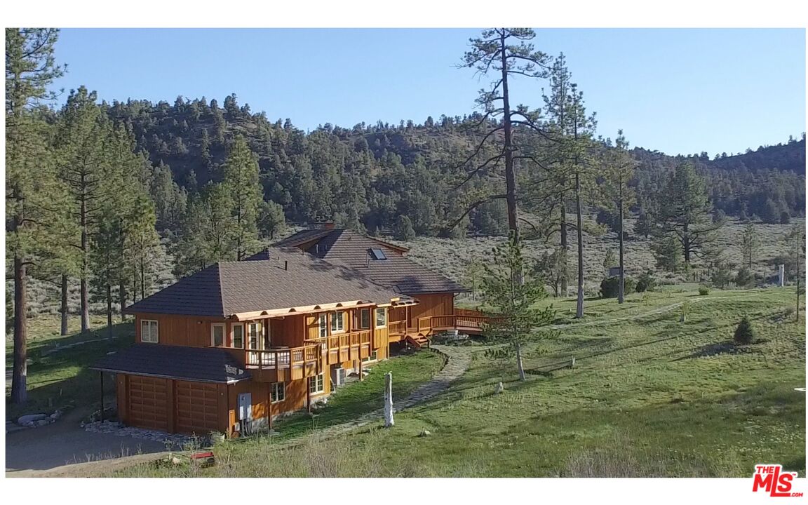 33224 Seymour Canyon Road Frazier Park, CA 93225 - Photo 30 of 32 a view of a house with a yard