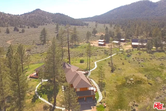 a view of city and mountain