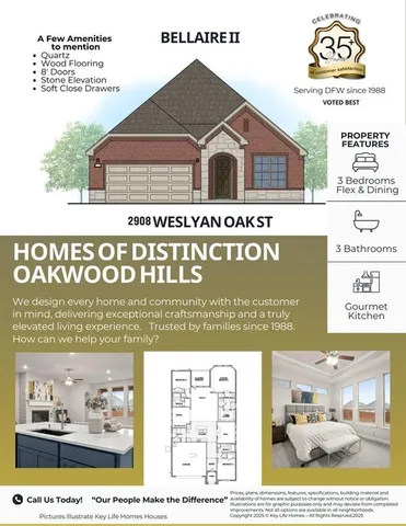 $715,407 | 2908 Weslyan Oak Street, Bedford, TX 76021