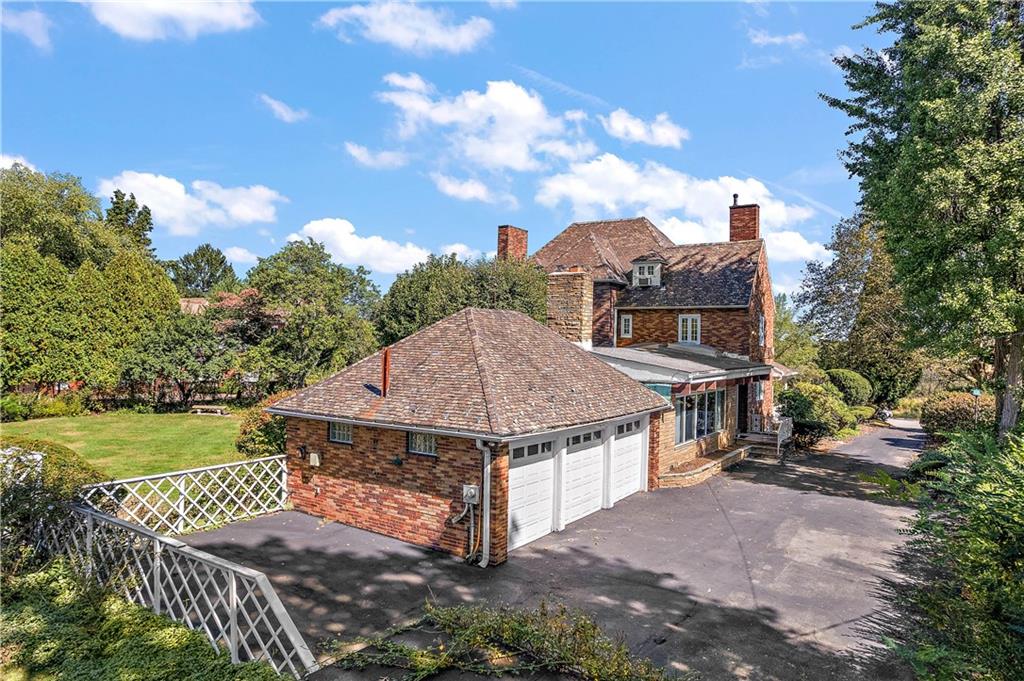 6 Churchill Road Pittsburgh, PA 15235 - Photo 34 of 42 a view of a house next to a big yard and large trees