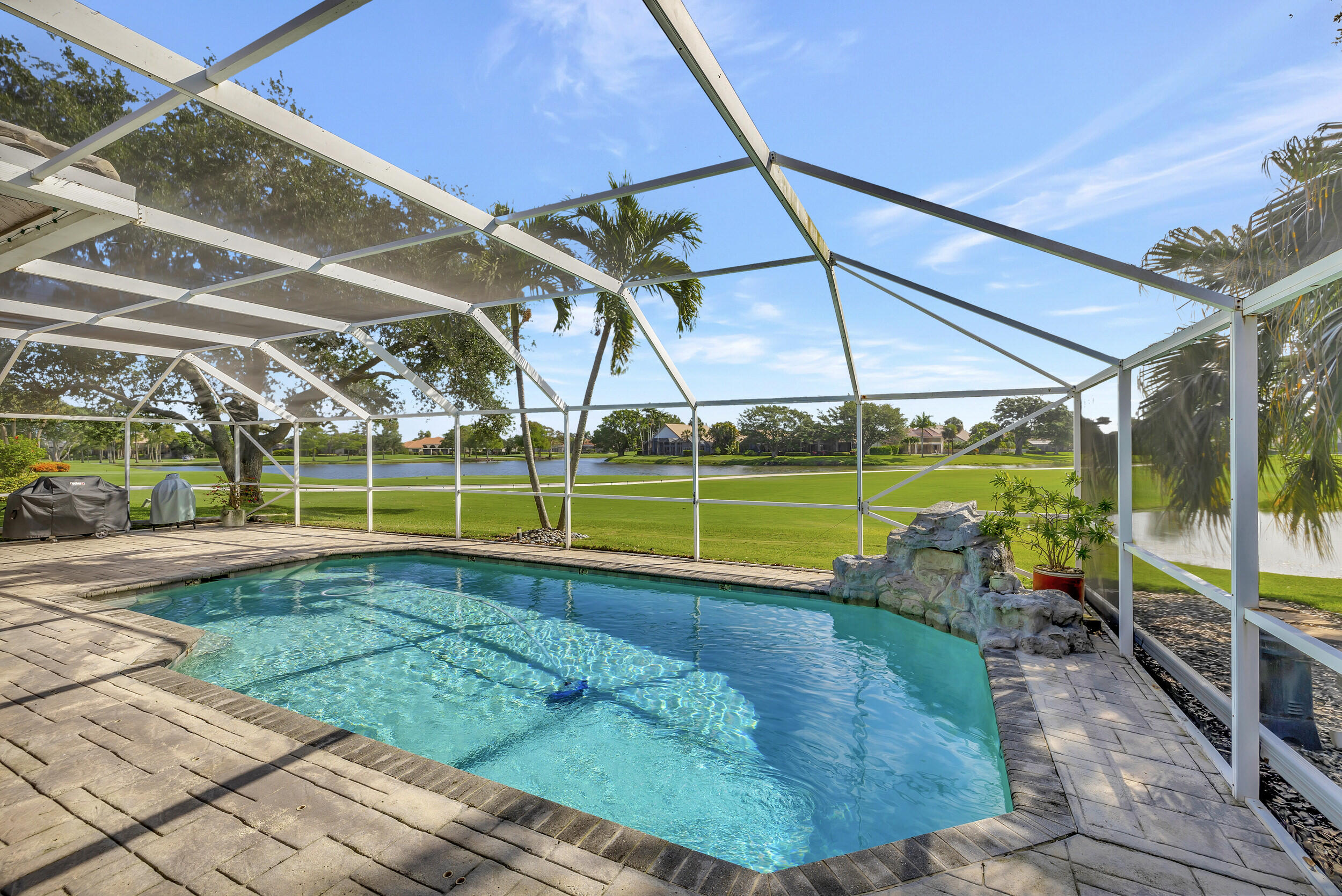 17790 Litten Drive Boca Raton, FL 33498 - Photo 36 of 52 Pool with a View