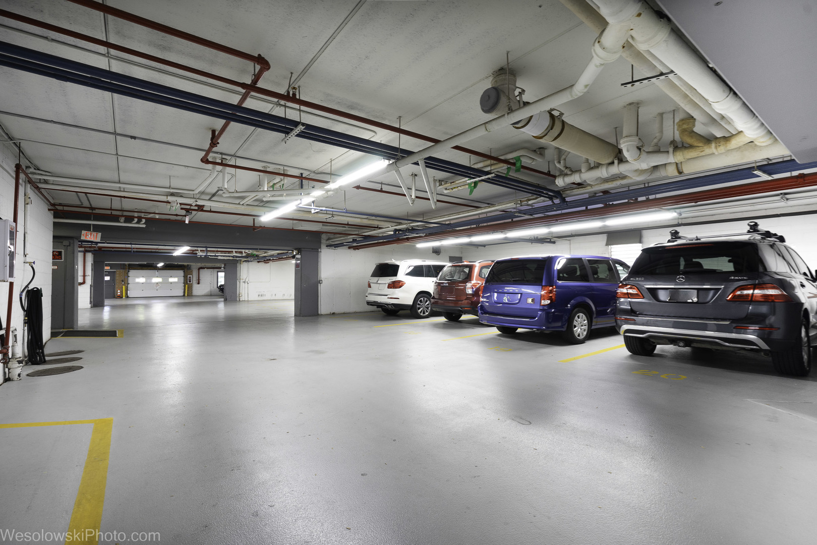 7450 Waukegan Road, Unit 206 Niles, IL 60714 - Photo 24 of 26 a view of a cars park in front of a building