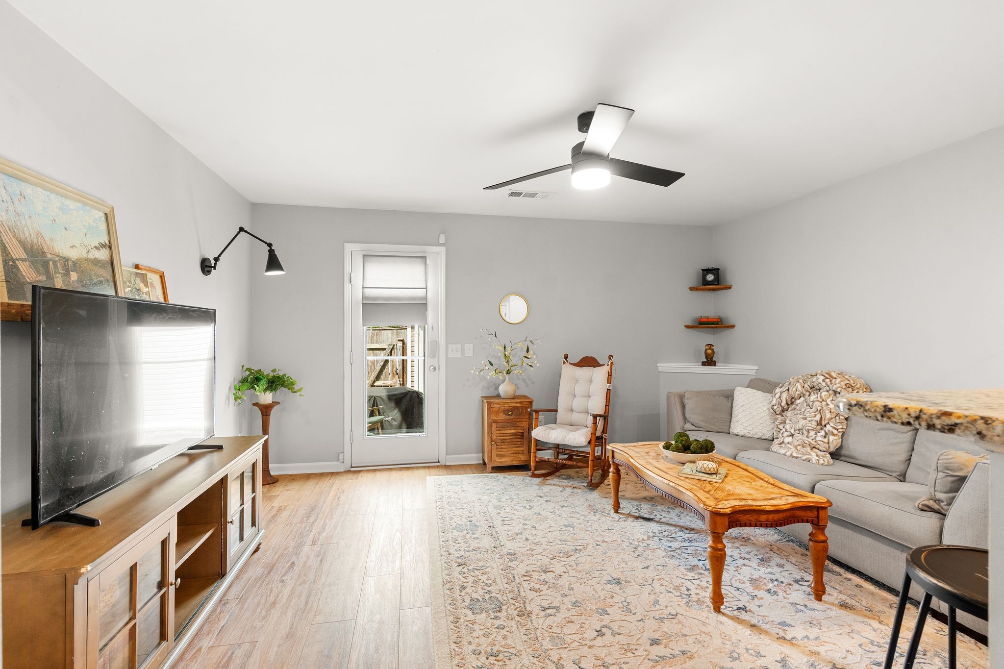 1908 Boxelder Alley Hermitage, TN 37076 - Photo 6 of 31 a living room with furniture and a flat screen tv