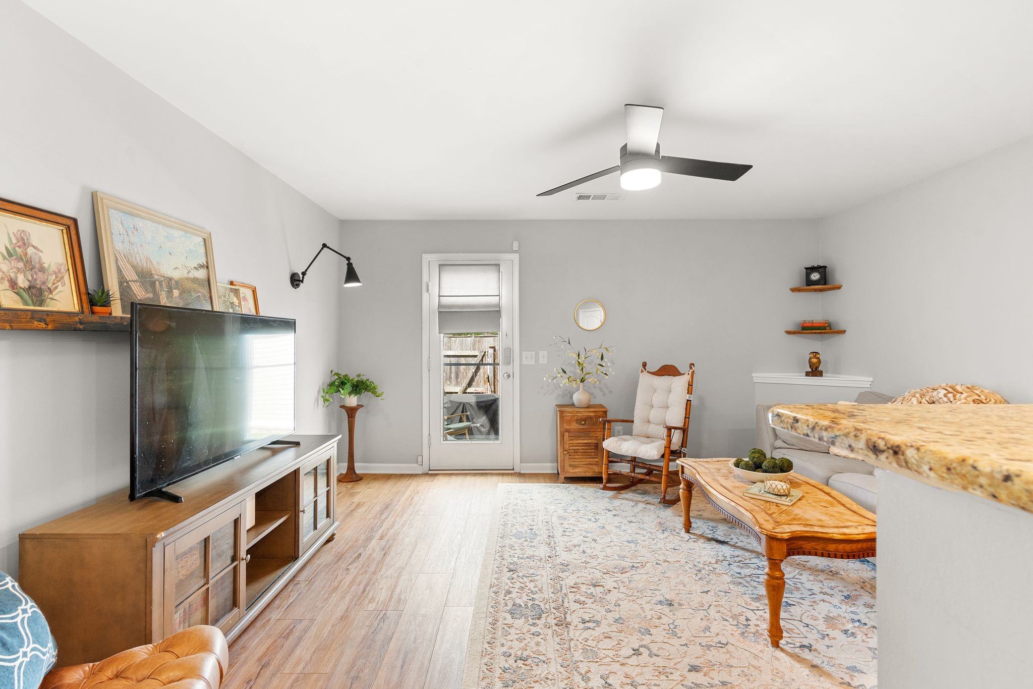 1908 Boxelder Alley Hermitage, TN 37076 - Photo 8 of 31 a living room with furniture and a flat screen tv