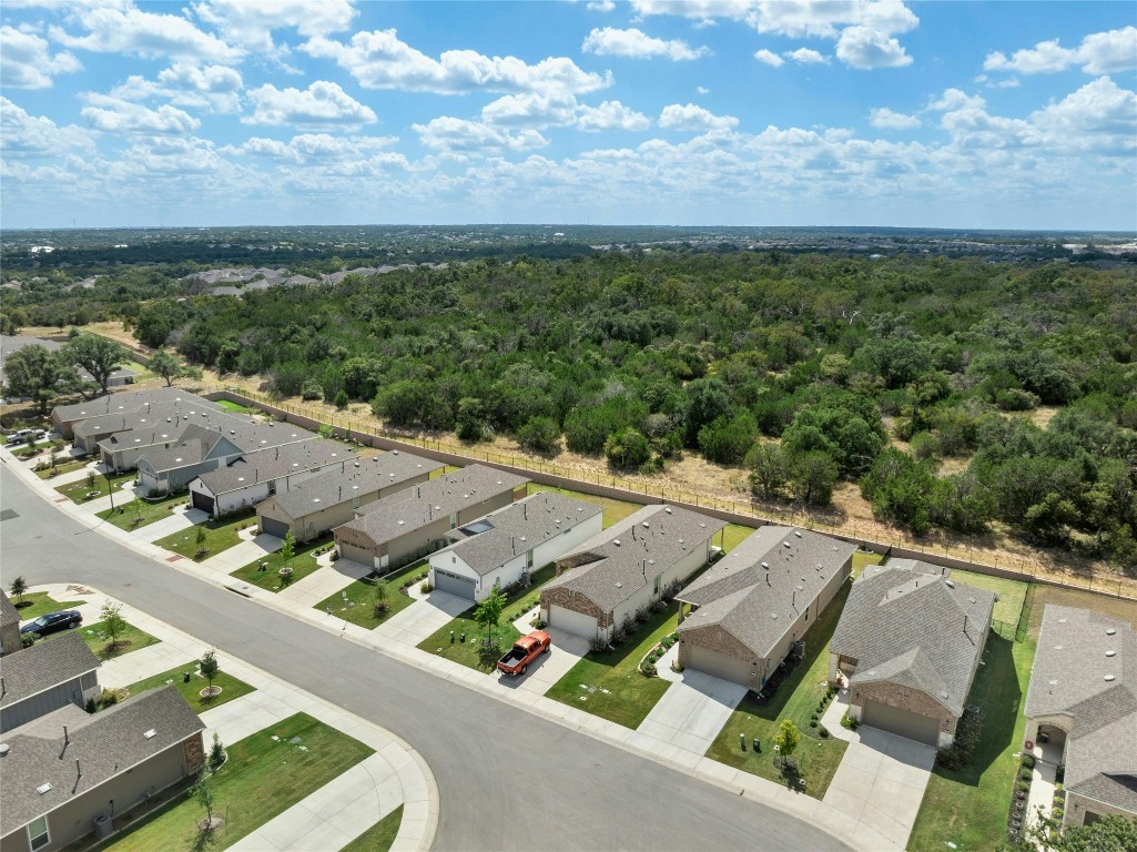 104 Coachsmith Street Georgetown, TX 78633 - Photo 33 of 38 an aerial view of a house