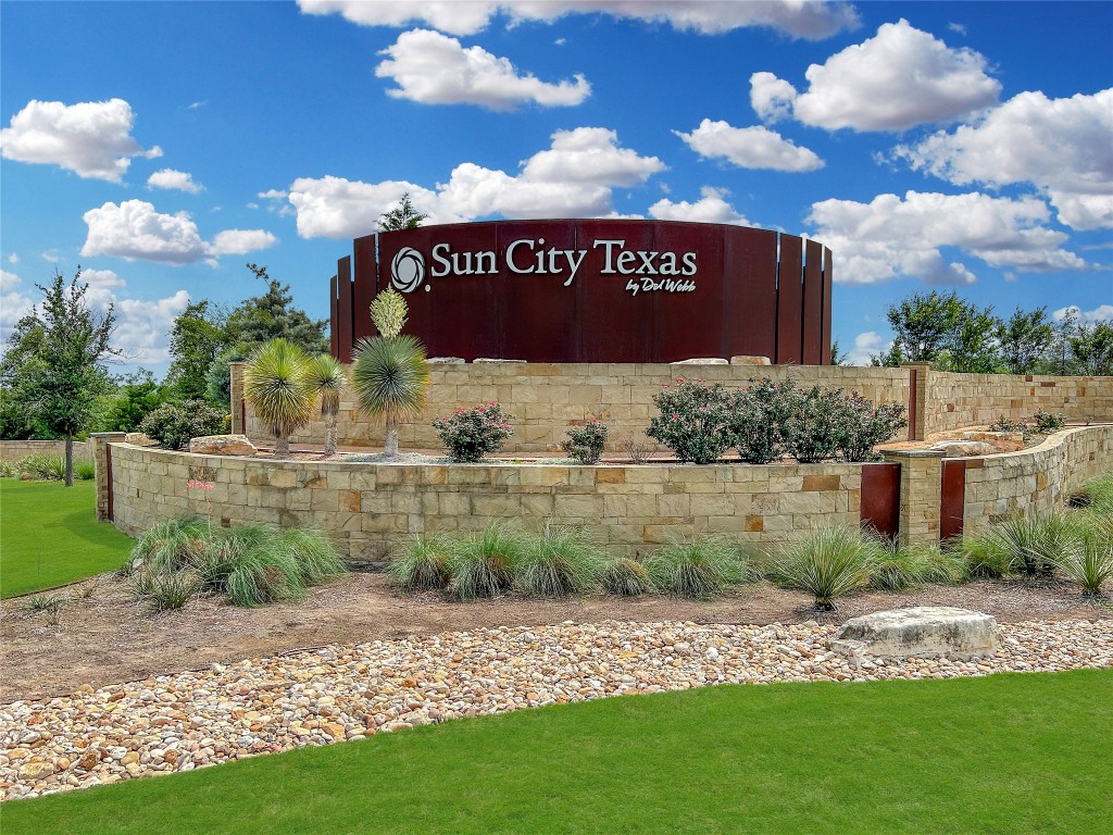 104 Coachsmith Street Georgetown, TX 78633 - Photo 34 of 38 a view of sign board