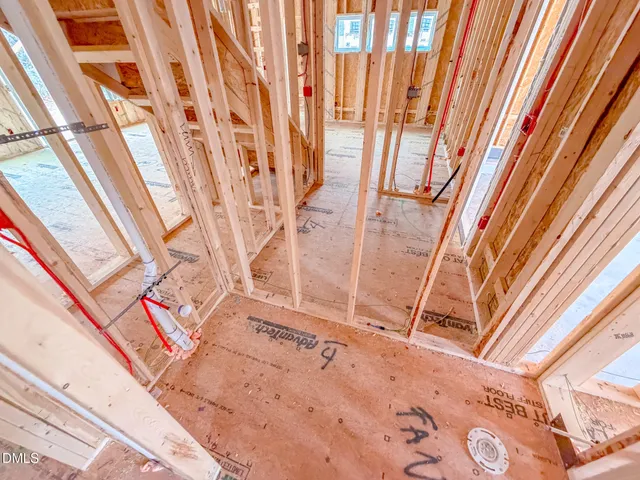 a view of wooden floor