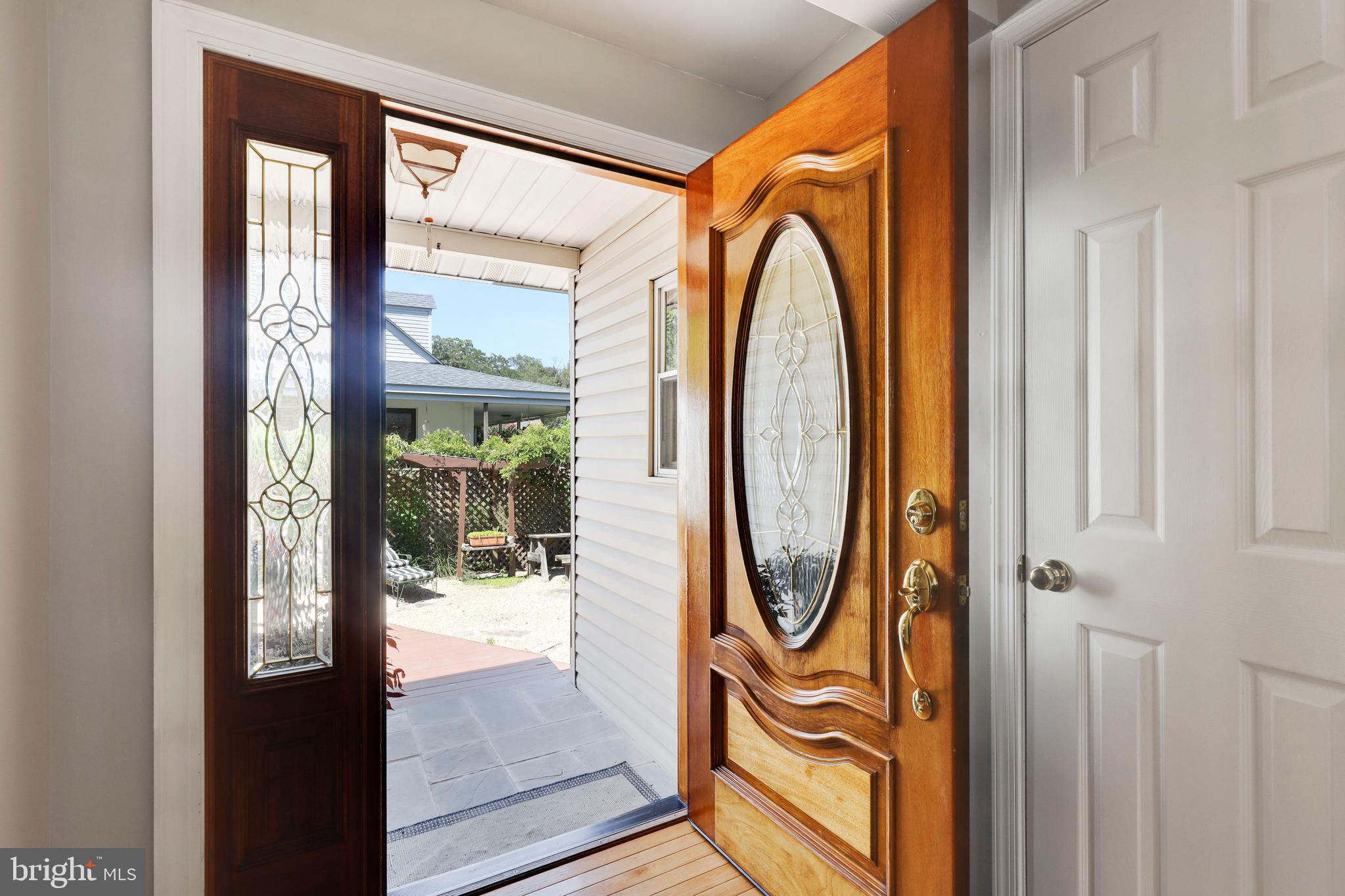 Mahogany front Door-Nice!