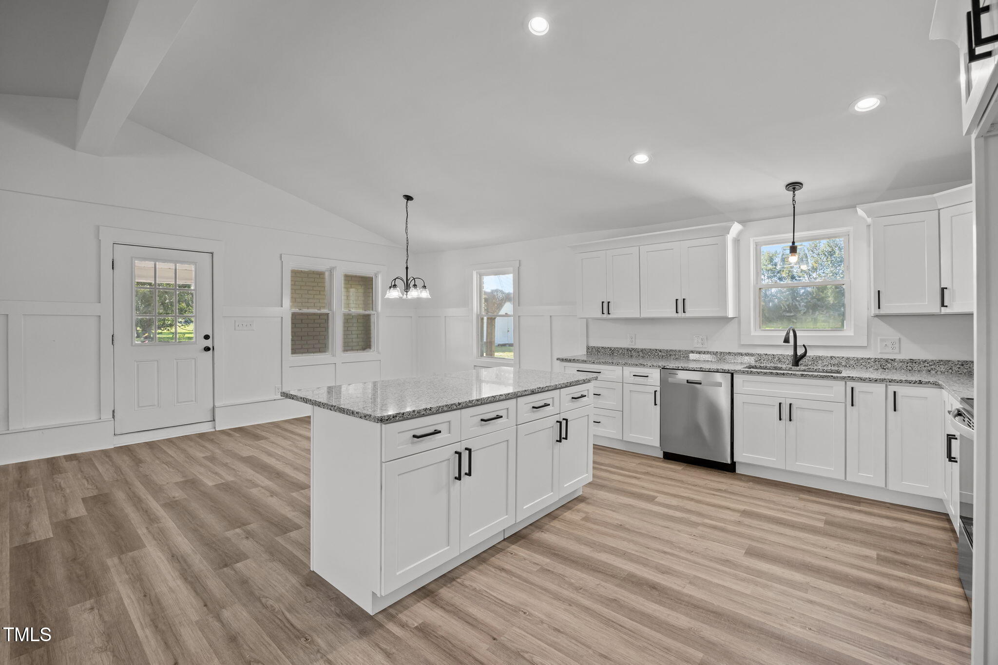 1161 Stewart Road Dunn, NC 28334 - Photo 16 of 50 a kitchen with stainless steel appliances granite countertop a sink and cabinets