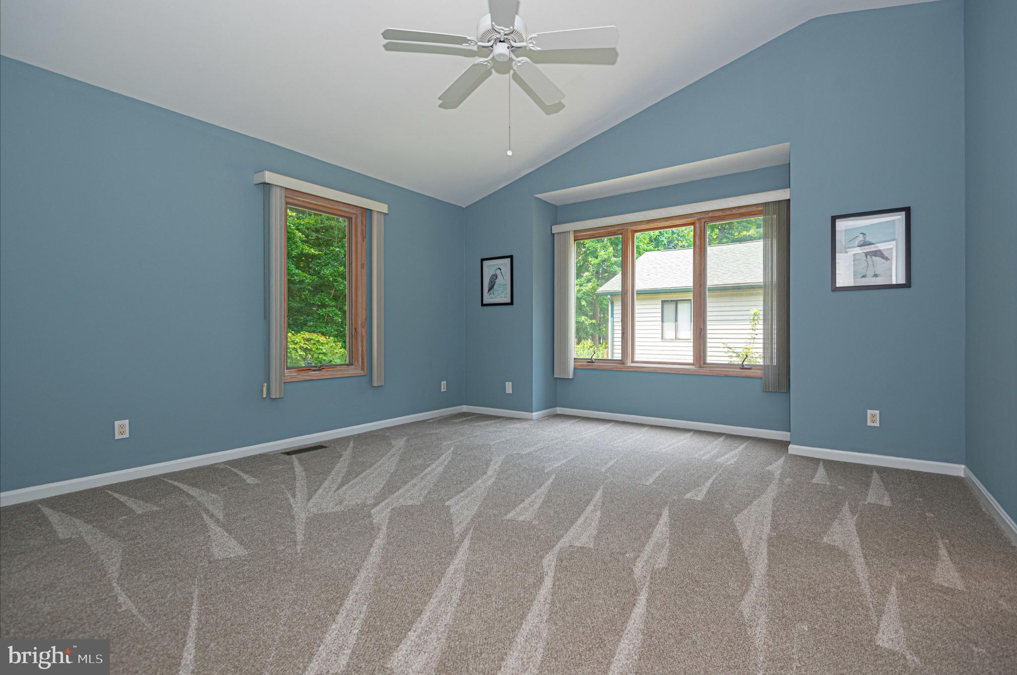 21 Beaconhill Road Ocean Pines, MD 21811 - Photo 14 of 40 Primary Bedroom w/Vaulted Ceilings