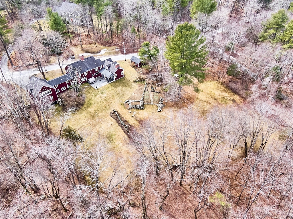 1019 North Road Carlisle, MA 01741 - Photo 30 of 31 a view of a yard covered with snow