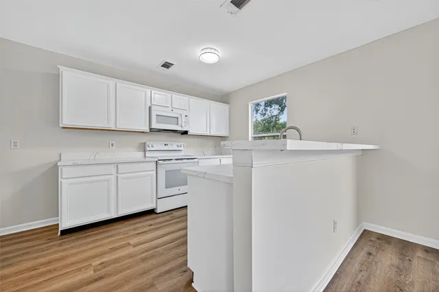 a sink with a mirror