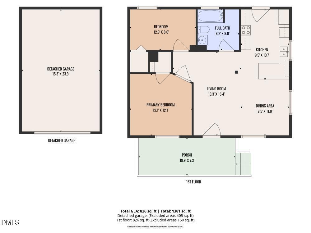 1555 Beulahtown Road Kenly, NC 27542 - Photo 35 of 35 1555BeulahtownFloorPlan
