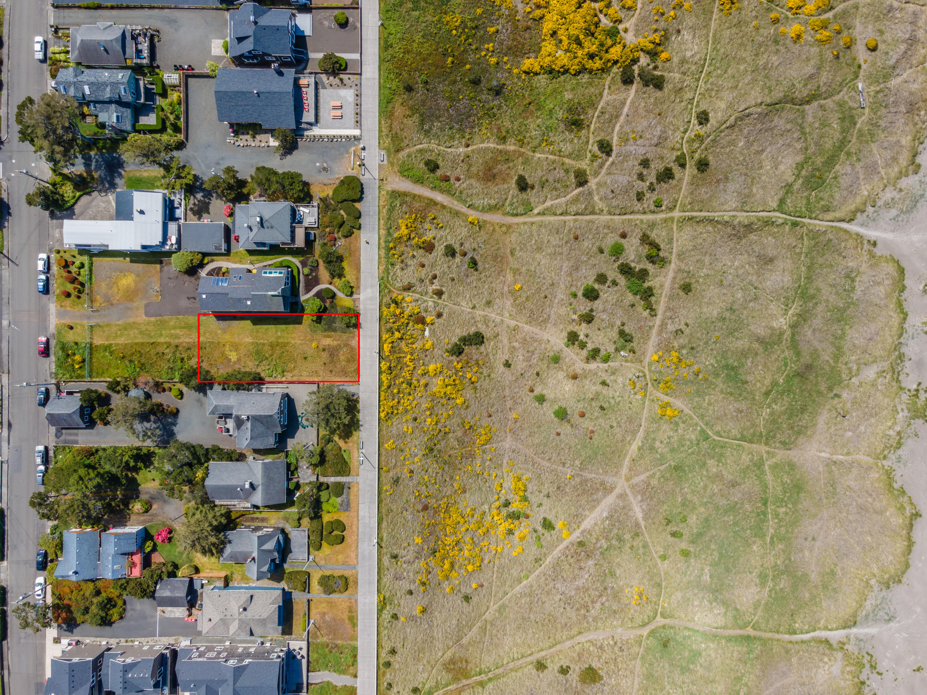 8700 South Prom Street Seaside, OR 97138 - Photo 10 of 12 2nd Lot Outlined
