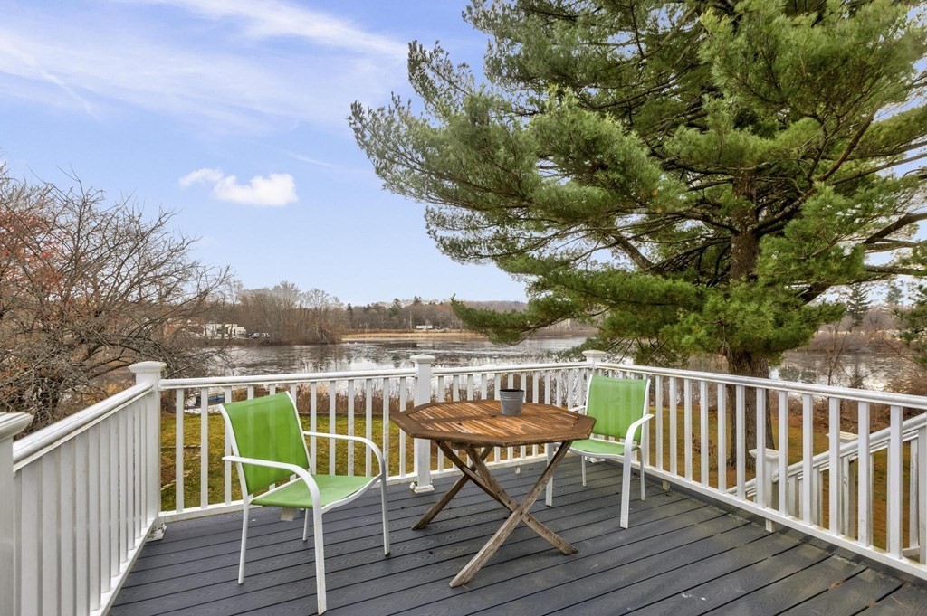9 Trowbridge Circuit Worcester, MA 01603 - Photo 30 of 40 a view of balcony with wooden floor and outdoor seating