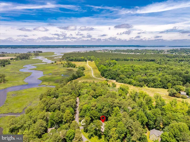 a view of an ocean and beach
