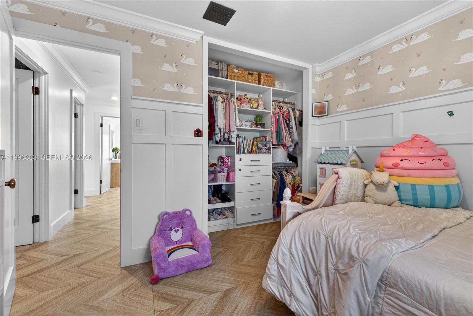 13441 Southwest 74th Street Miami, FL 33183 - Photo 30 of 51 a bedroom with a bed and window