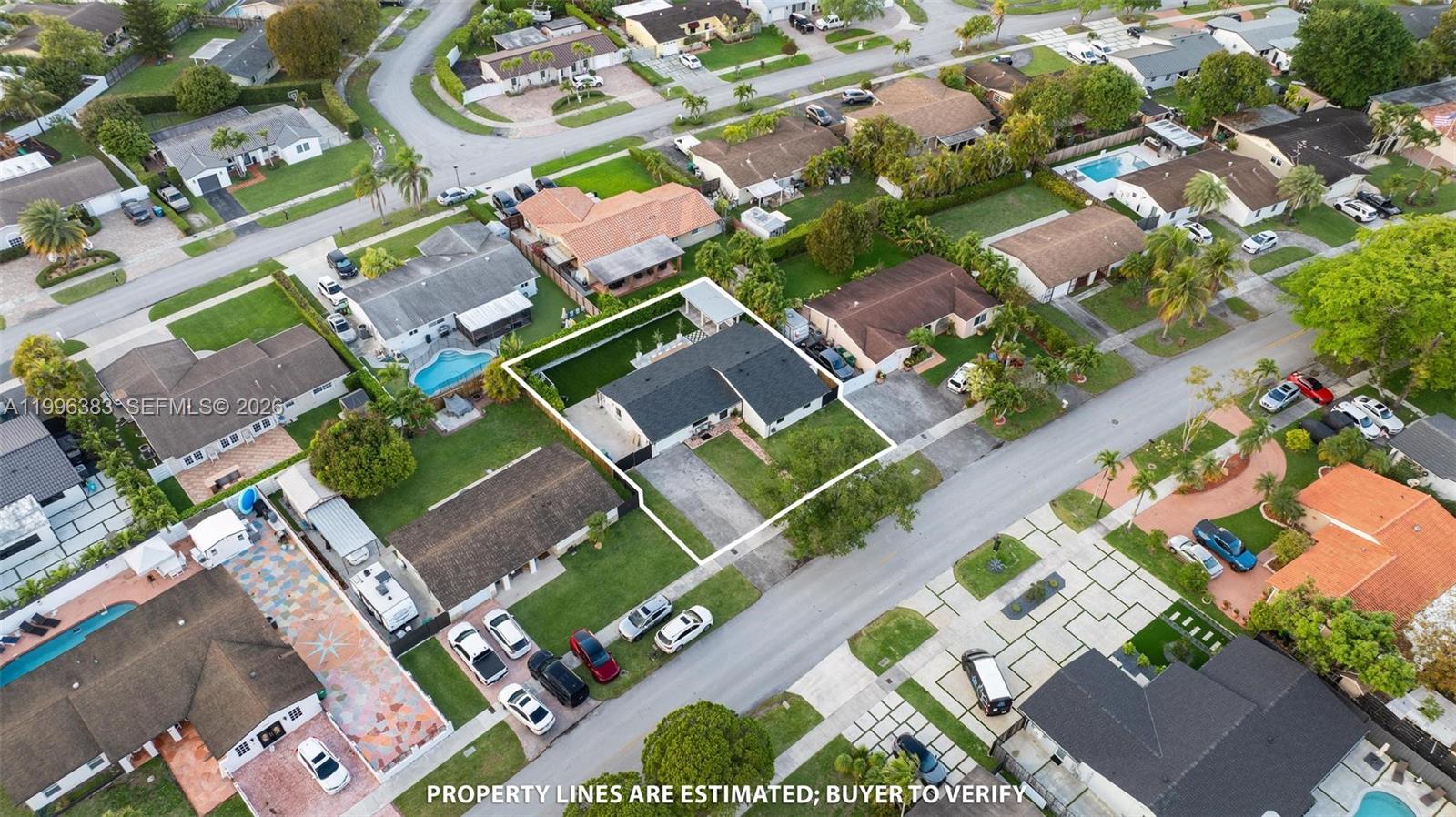 13441 Southwest 74th Street Miami, FL 33183 - Photo 50 of 51 an aerial view of residential houses with outdoor space