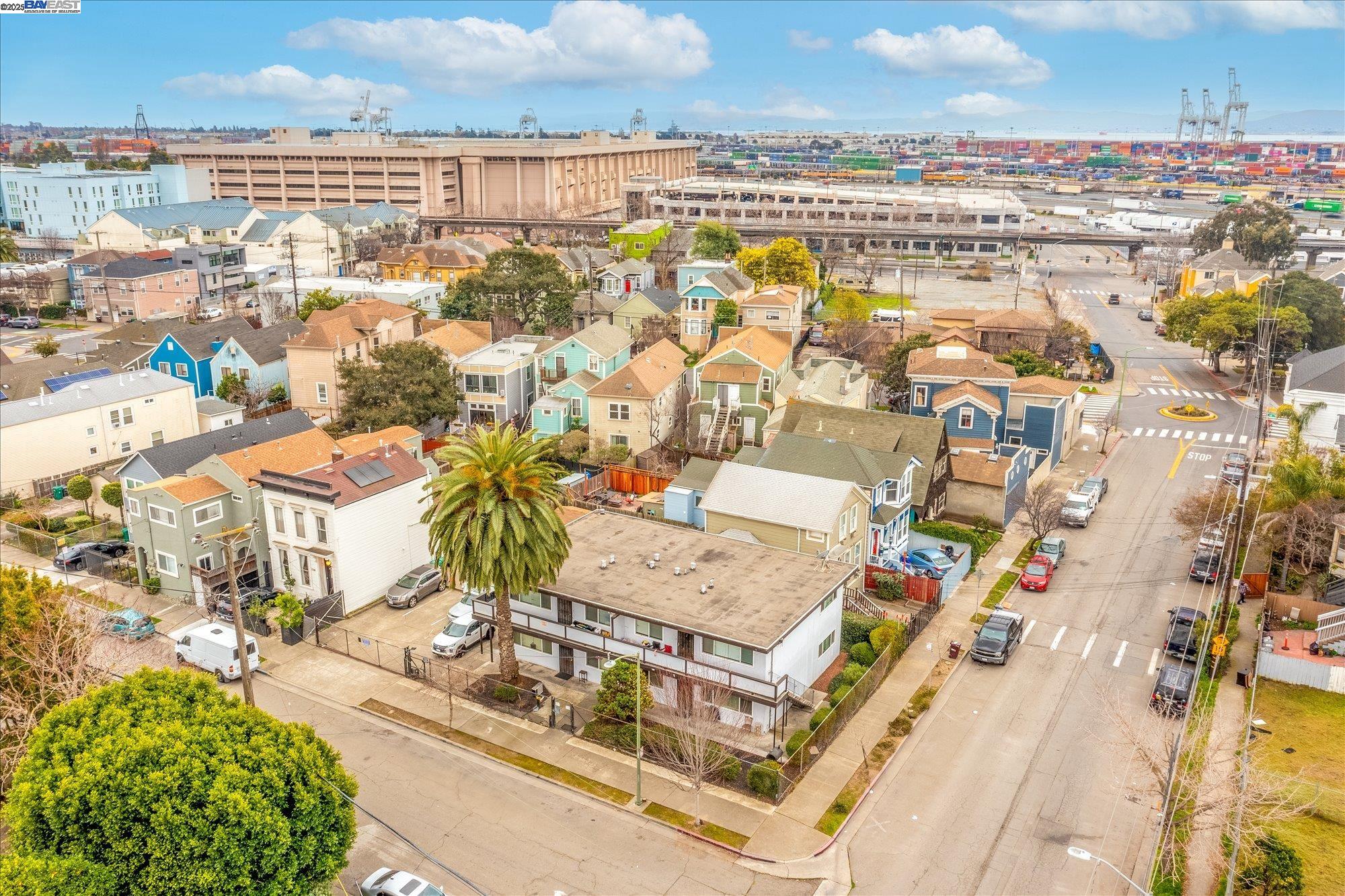 1745 Chase Street Oakland, CA 94607 - Photo 17 of 22 an aerial view of a city