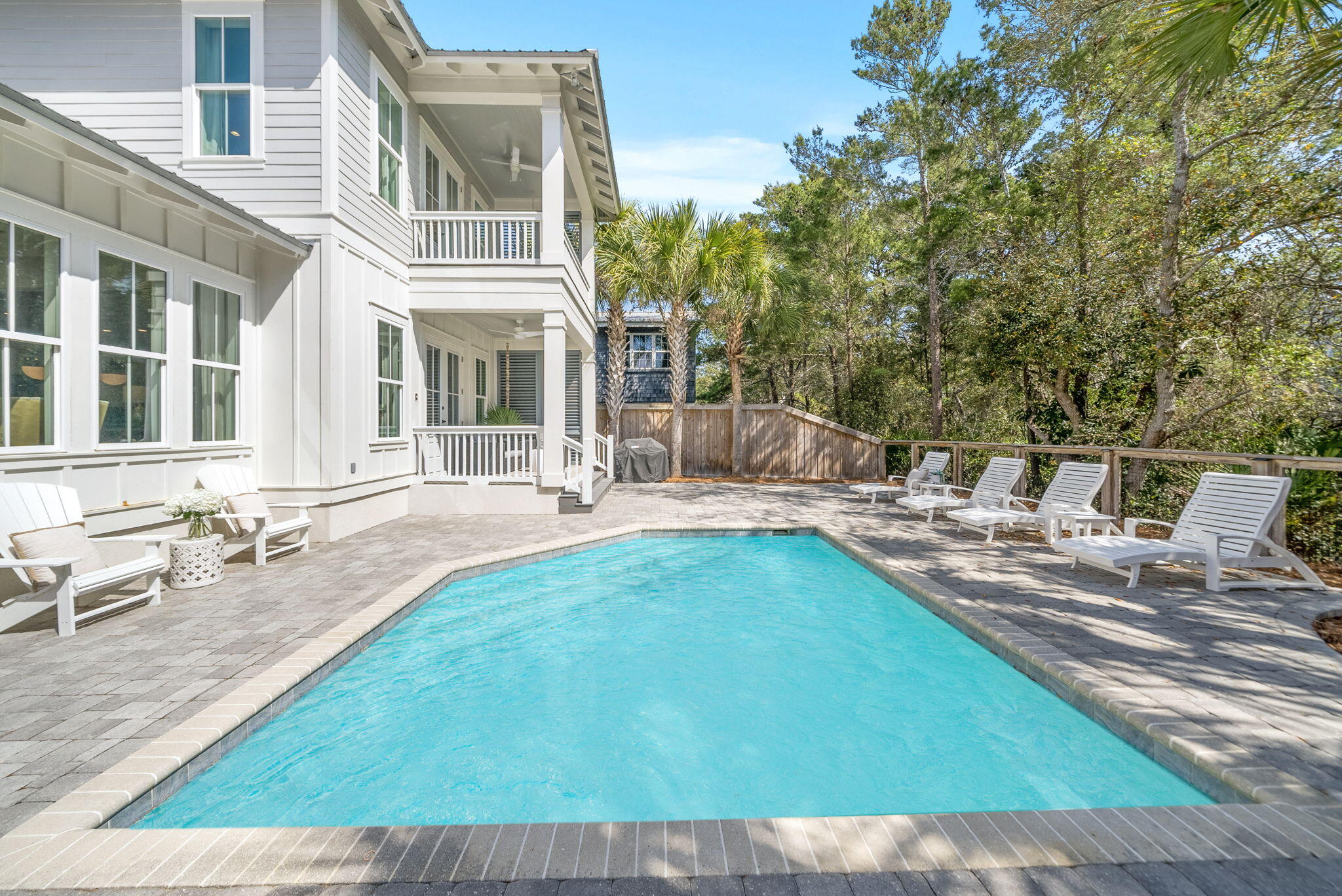 76 Brown Street Santa Rosa Beach, FL 32459 - Photo 2 of 48 a view of a house with backyard and sitting area