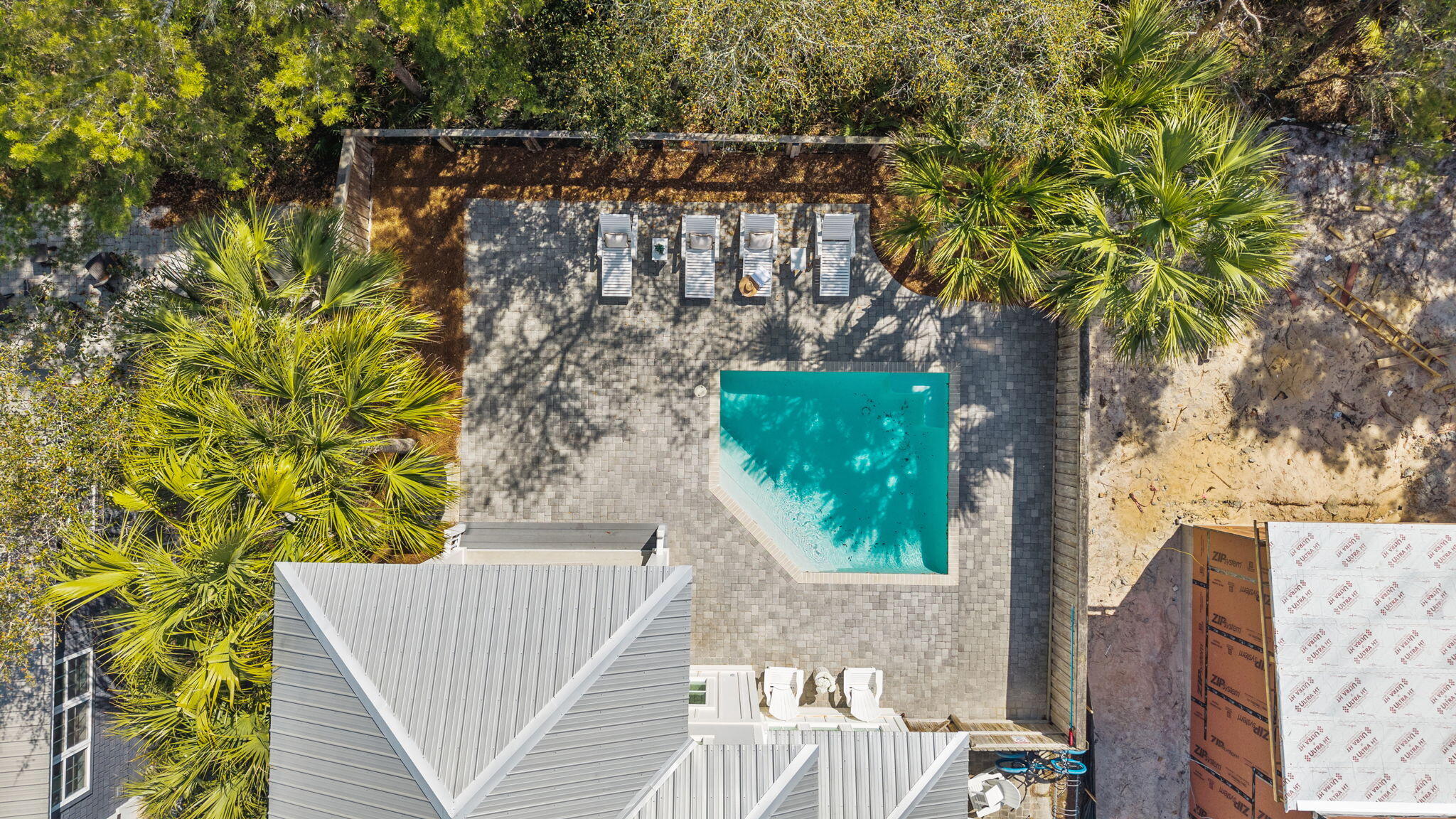 76 Brown Street Santa Rosa Beach, FL 32459 - Photo 45 of 48 a view of a house with a tree and a yard