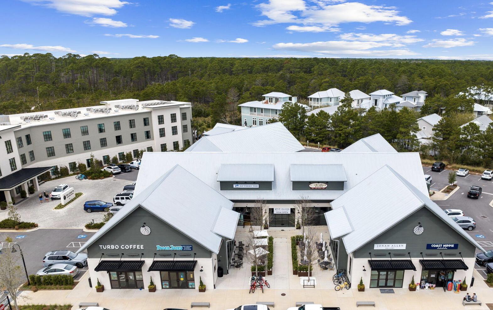76 Brown Street Santa Rosa Beach, FL 32459 - Photo 48 of 48 a aerial view of a house with a yard