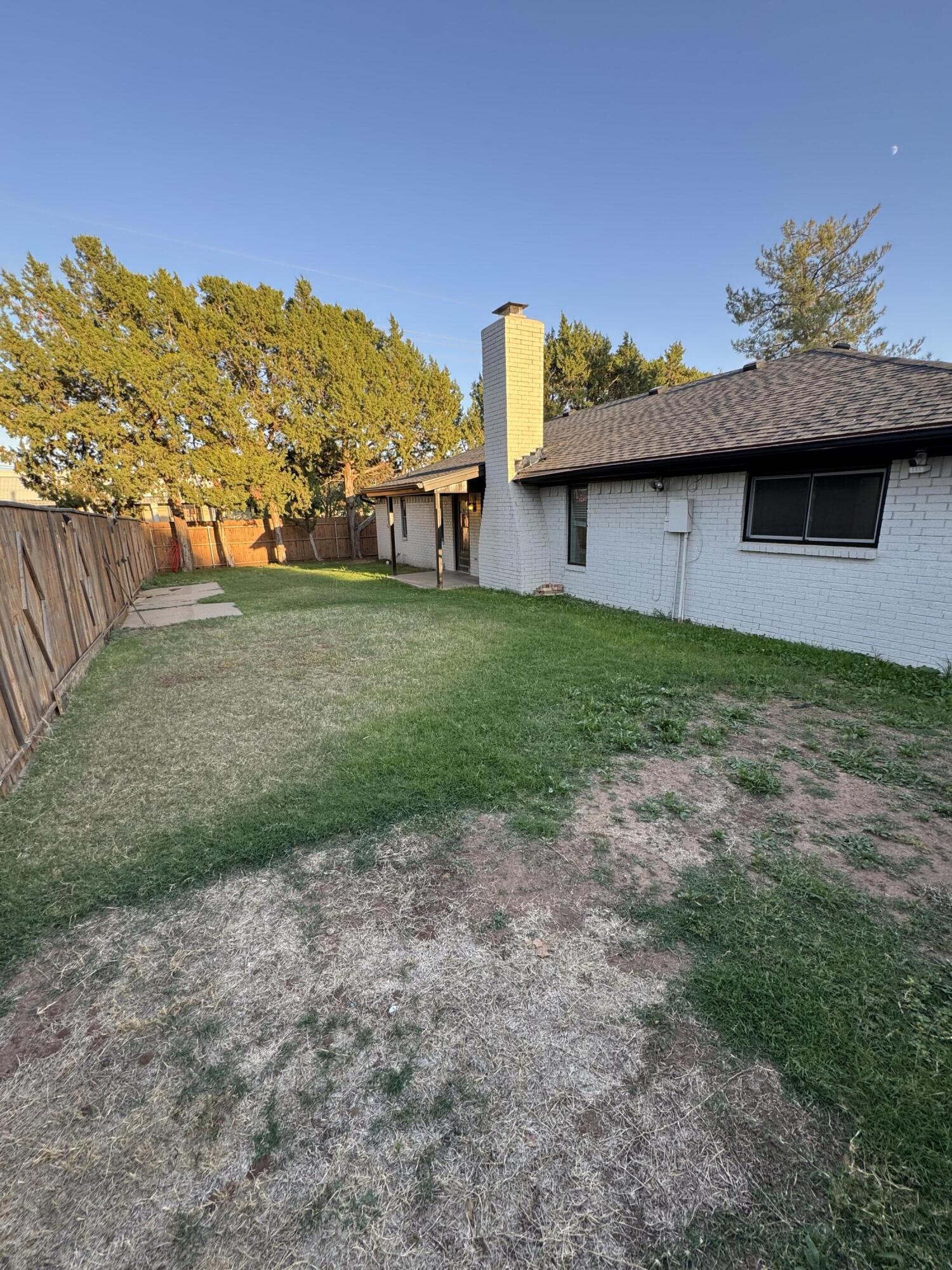 4402 78th Street Lubbock, TX 79424 - Photo 39 of 43 a view of a backyard