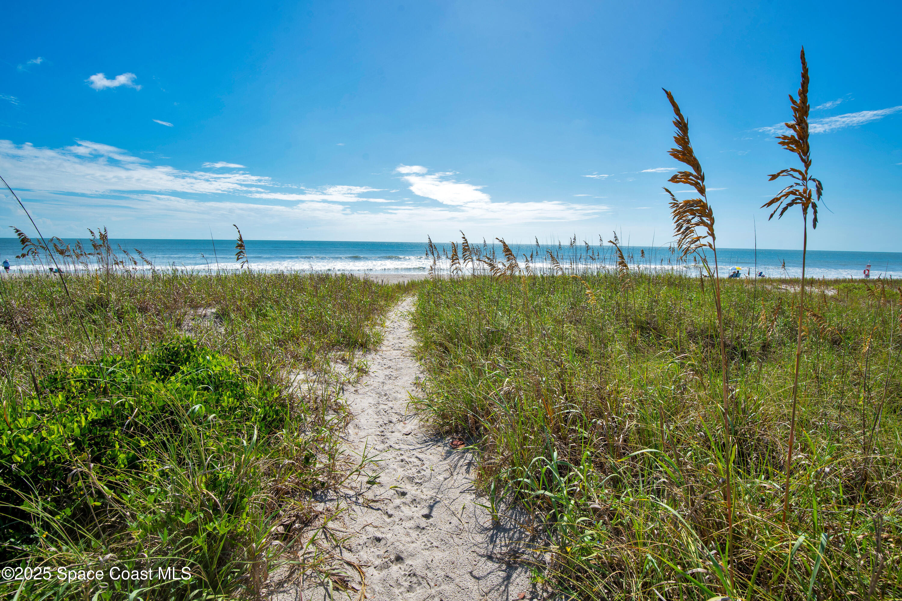 4000 Ocean Beach Boulevard, Unit 5C Cocoa Beach, FL 32931 - Photo 21 of 32 a view of a lake with a big yard