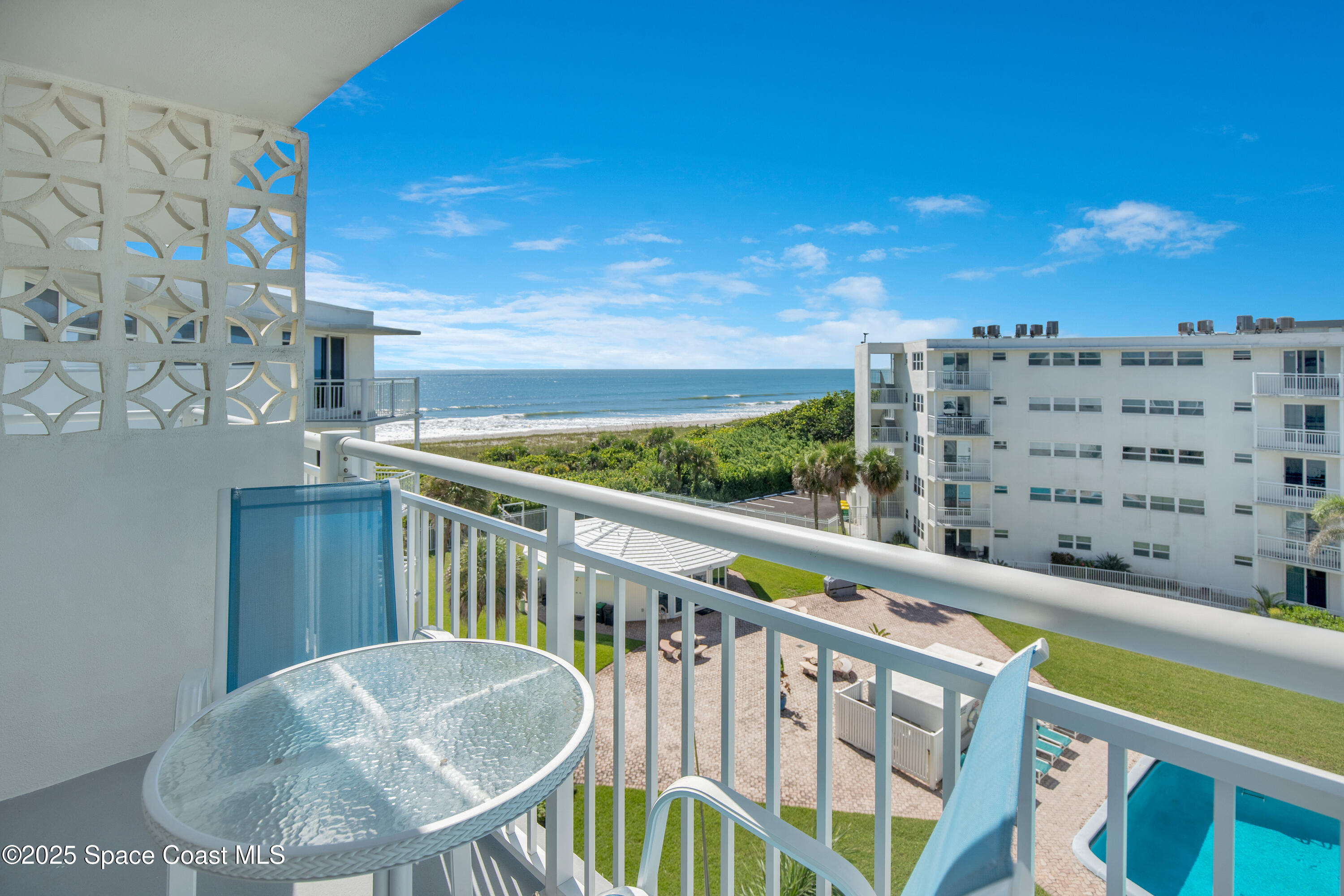 4000 Ocean Beach Boulevard, Unit 5C Cocoa Beach, FL 32931 - Photo 22 of 32 a view of balcony with furniture