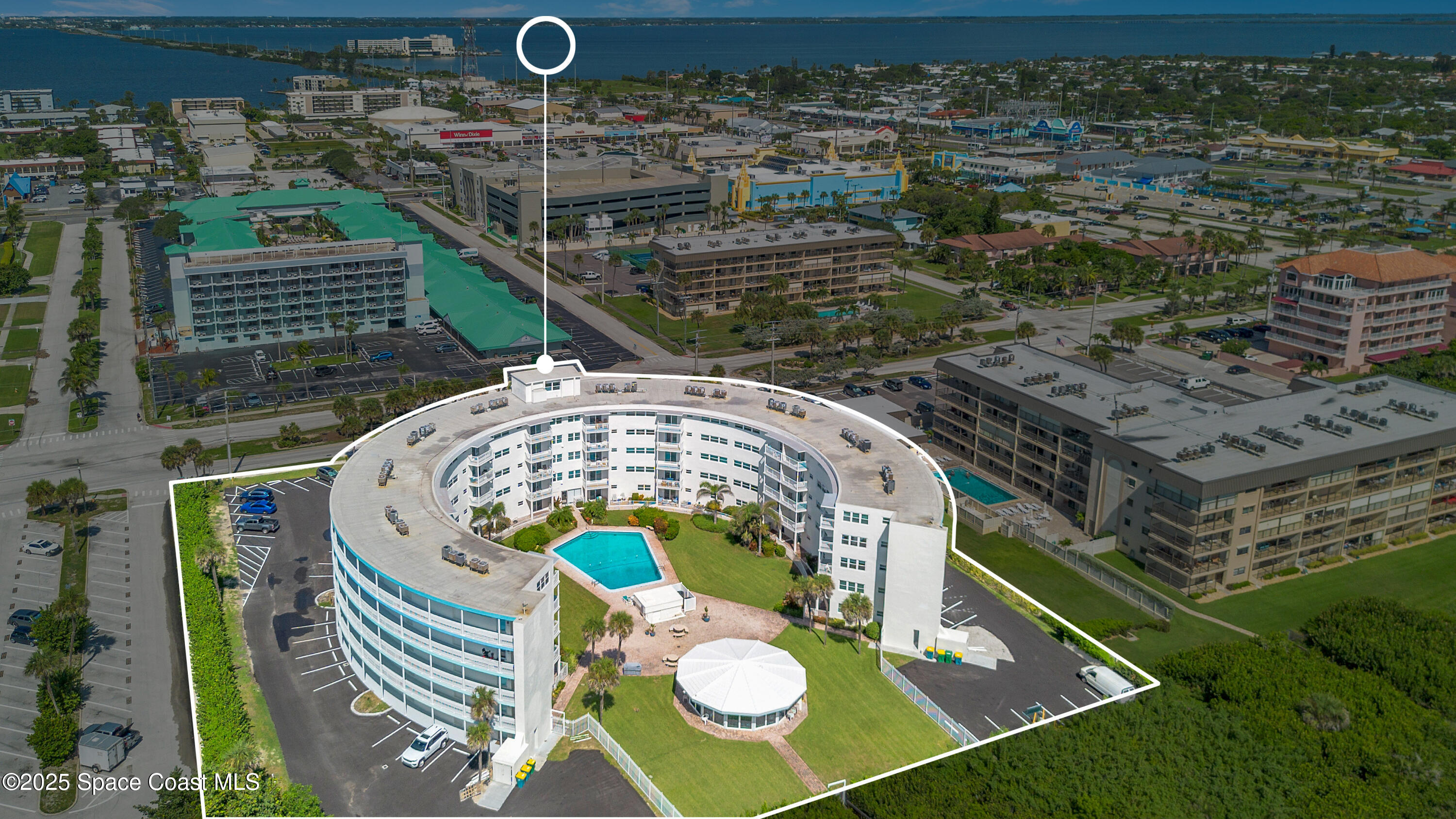 4000 Ocean Beach Boulevard, Unit 5C Cocoa Beach, FL 32931 - Photo 23 of 32 a balcony with chairs