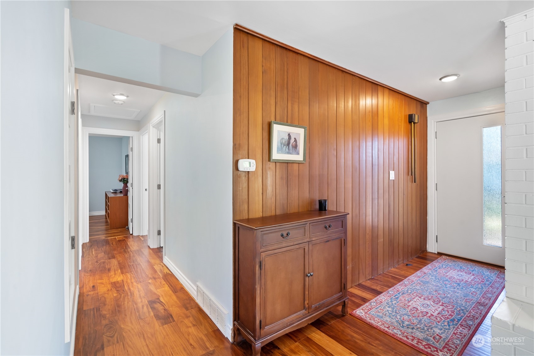 405 Parkridge Road Bellingham, WA 98225 - Photo 15 of 36 a view of a hallway with wooden floor
