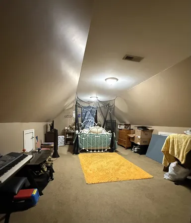 a gym room with gym equipment