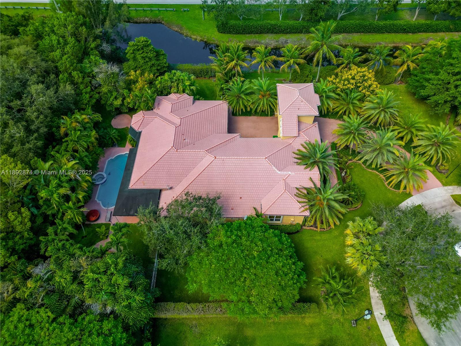 14130 Southwest 33rd Court Davie, FL 33330 - Photo 35 of 36 an aerial view of a house