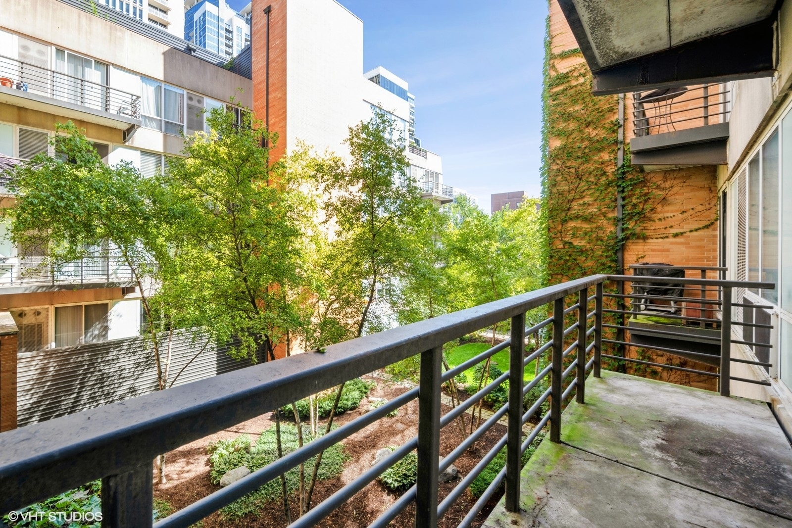 1440 South Michigan Avenue, Unit 322 Chicago, IL 60605 - Photo 10 of 11 a city view from balcony