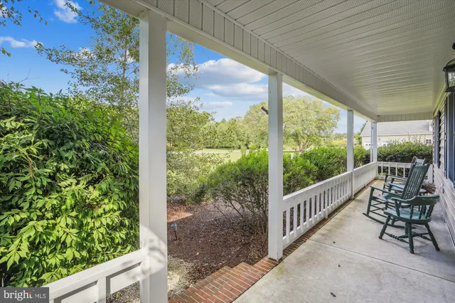 a view of a two chair in the balcony