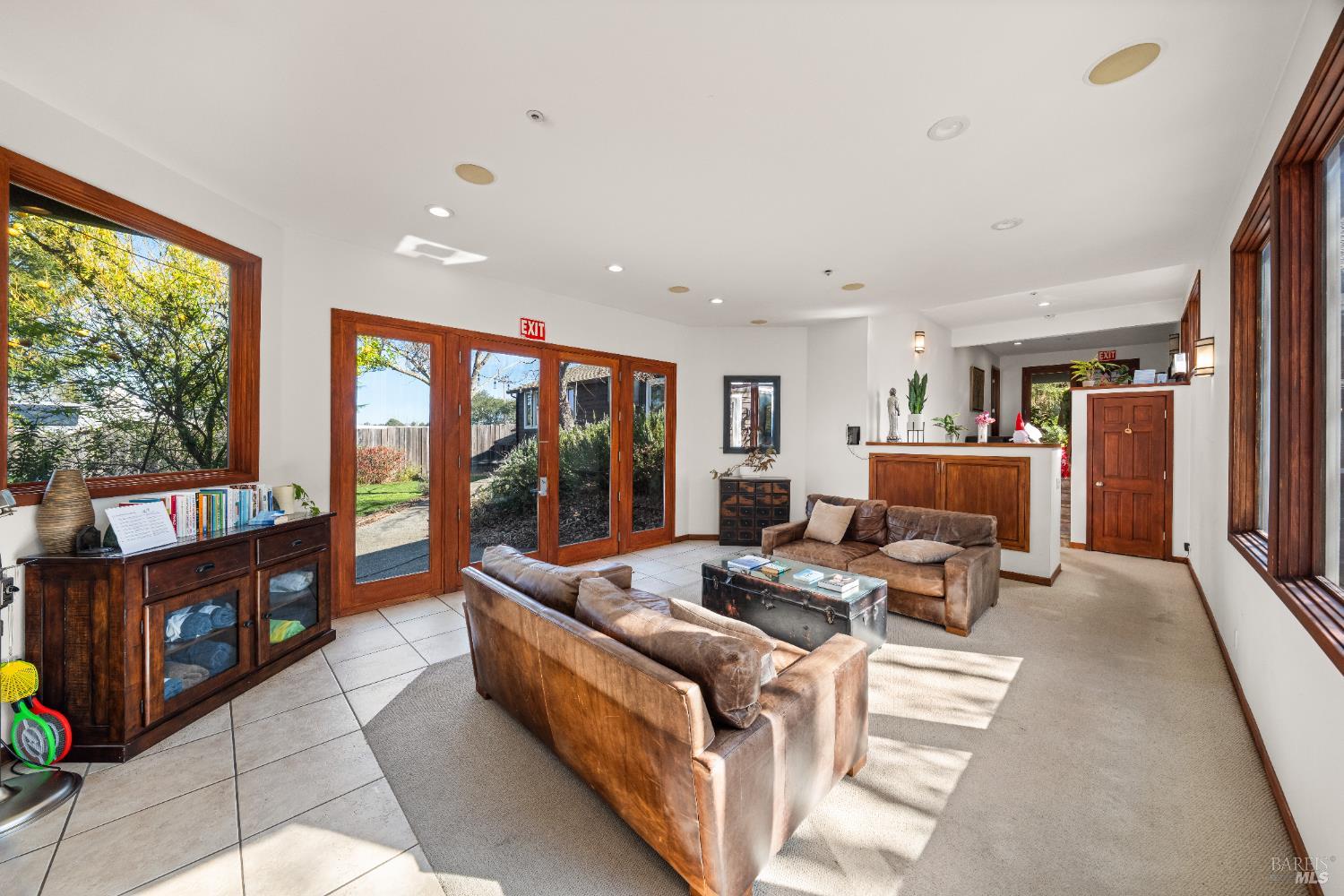8 Circle Road San Rafael, CA 94903 - Photo 11 of 45 a living room with furniture and a flat screen tv