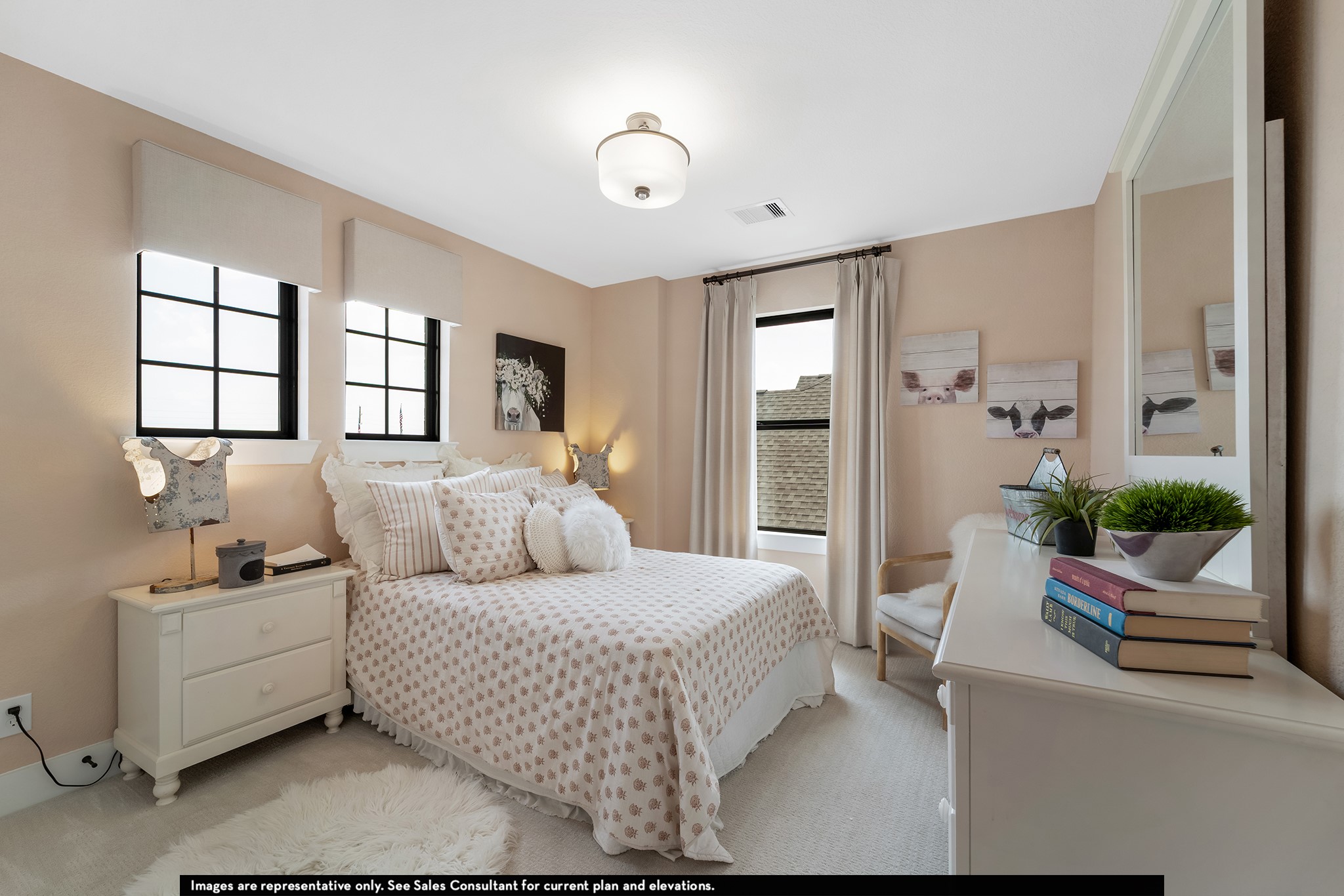 1923 Parks Edge Lane Angleton, TX 77515 - Photo 28 of 30 a living room with furniture and a potted plant