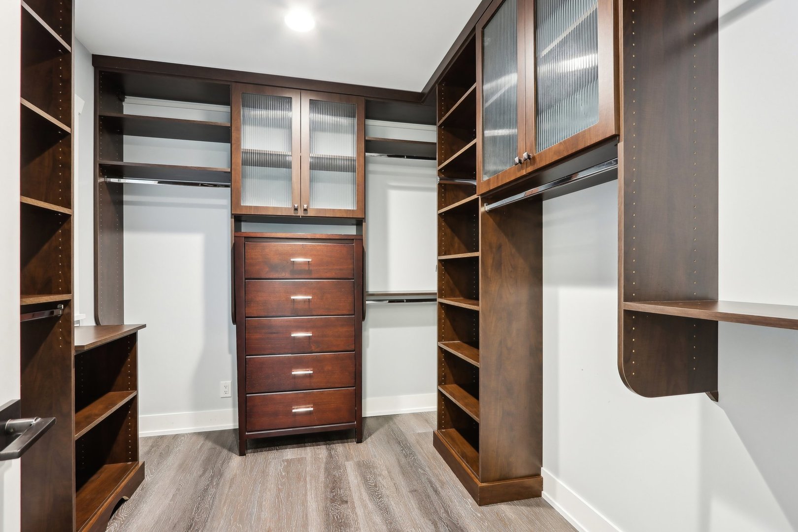 598 Rockefeller Road Lake Forest, IL 60045 - Photo 34 of 86 a view of walk in closet with empty racks